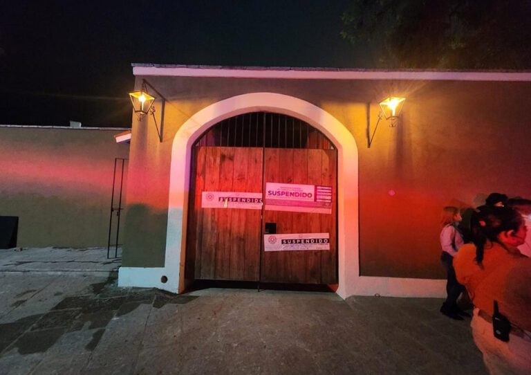 La plaza de toros de Hacienda El Salitre.