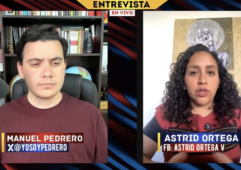 Manuel Pedrero entrevista a Astrid Ortega