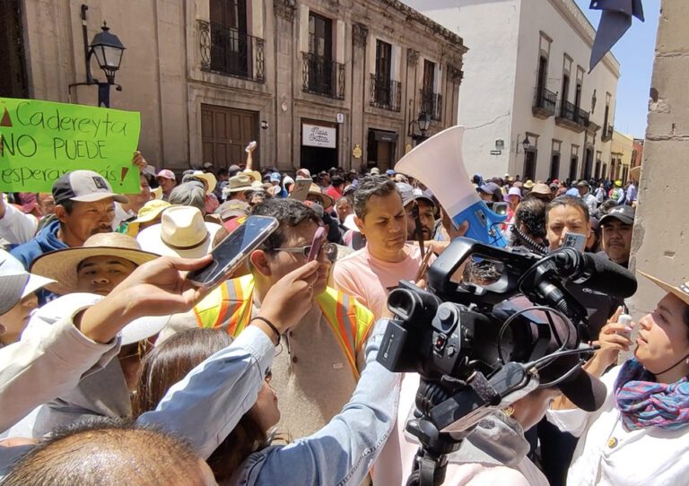 Querétaro: Marcha de Cadereyta de Montes