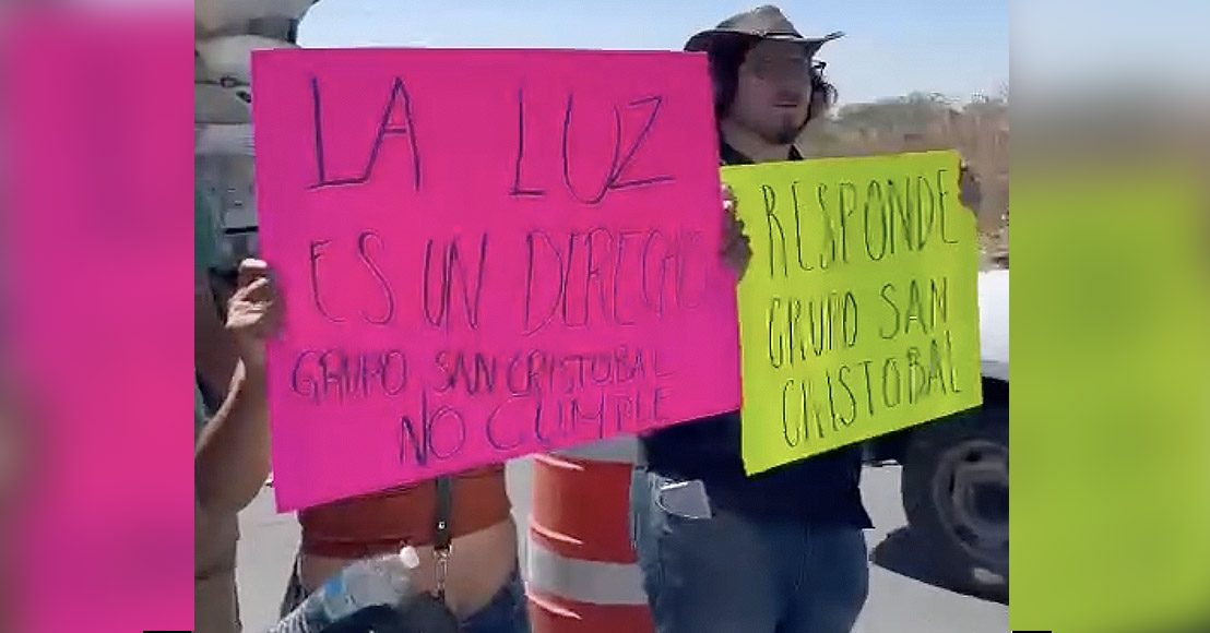 Protesta de habitantes de Residencial Villalba, Querétaro