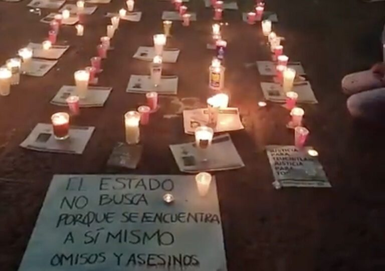 Protesta por Teuchitlán en Querétaro