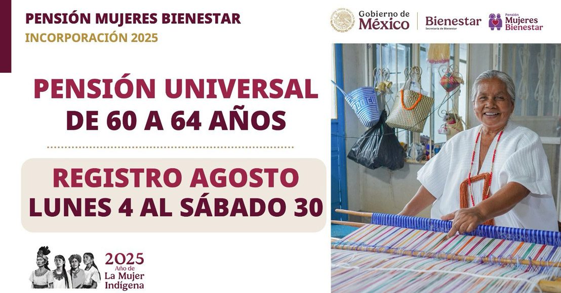 Pensión Mujeres Bienestar.