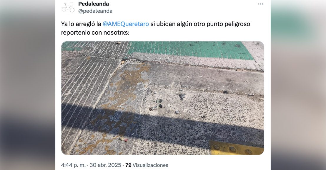 Querétaro Pedaleanda reportes