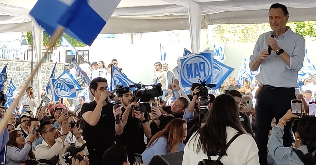 Querétaro: Ante 2 mil panistas, gobernador aclara que no ha entregado el estado a Morena
