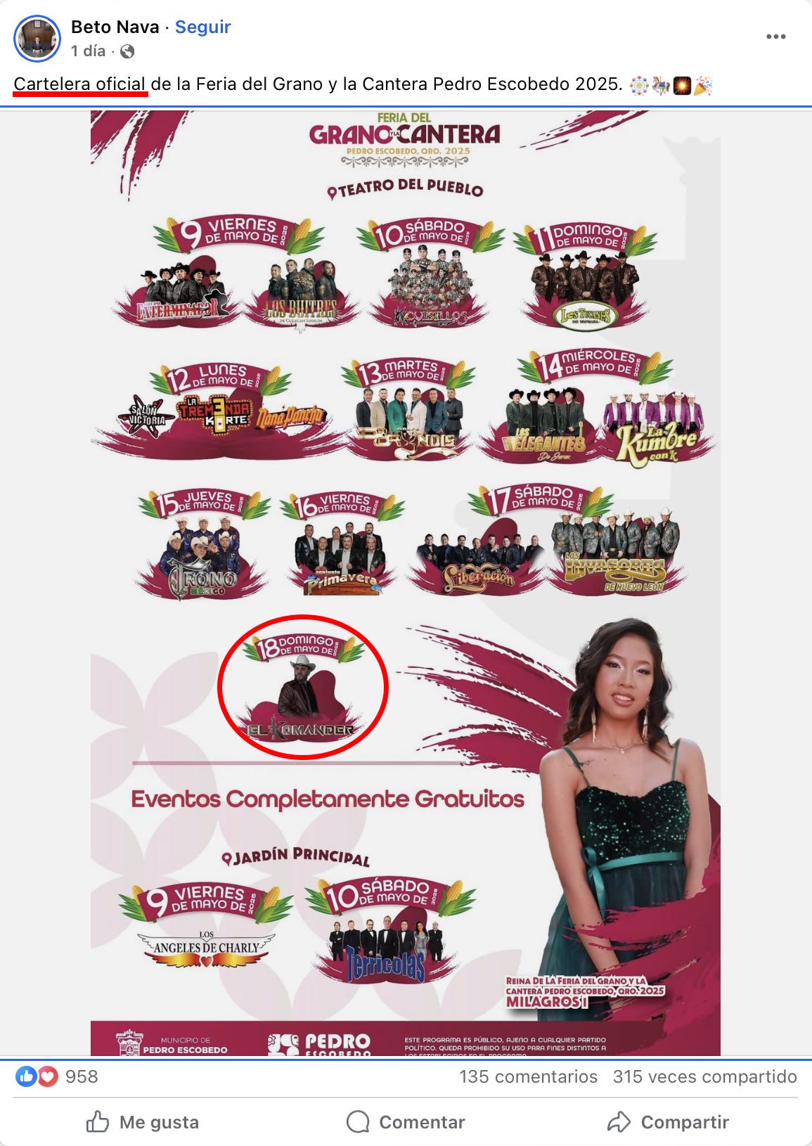 Feria de Pedro Escobedo Querétaro