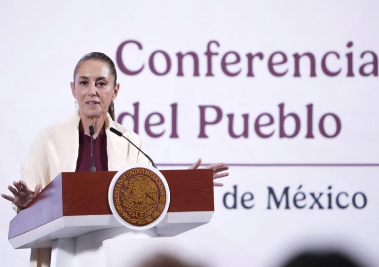México: Claudia Sheinbaum Pardo Conferencia del pueblo del 08 de abril de 2025.