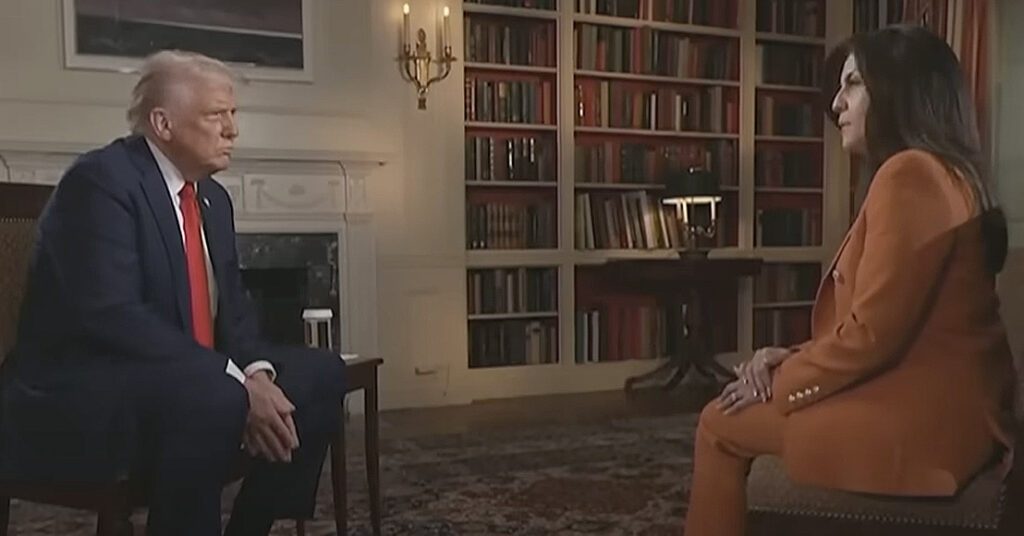 Presidente Donald J. Trump entrevista
