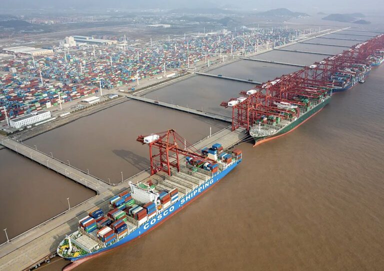 El puerto de Ningbo en China es considerado el más grande del mundo