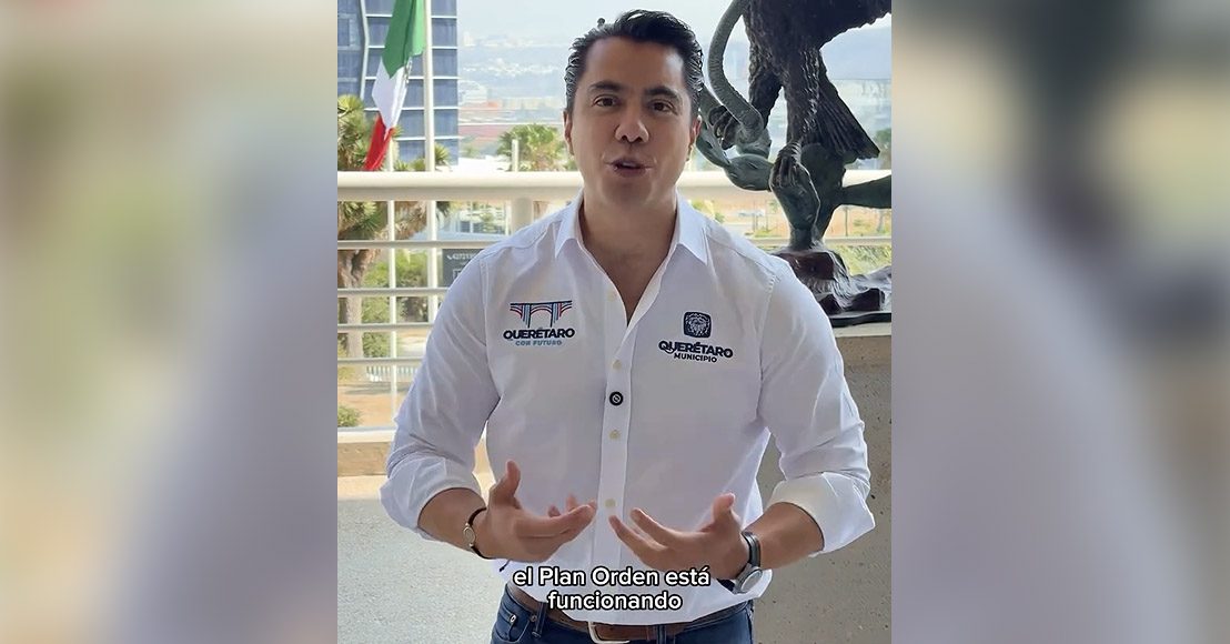 Querétaro: Ganamos 44 lugares en percepción de seguridad, alcalde