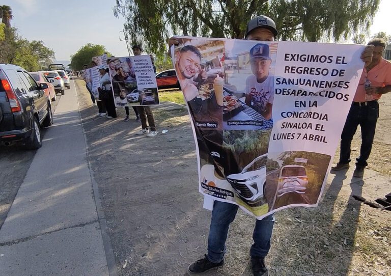 Jóvenes sanjuanenses desaparecidos en Sinaloa