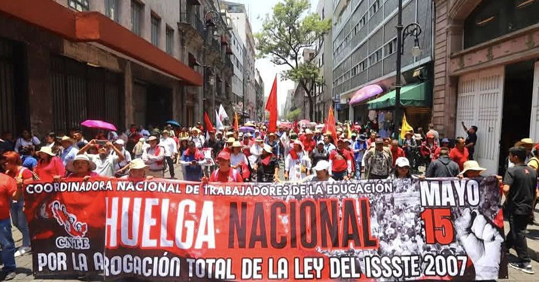 México: CNTE acusa al gobierno de cuidar intereses de afores