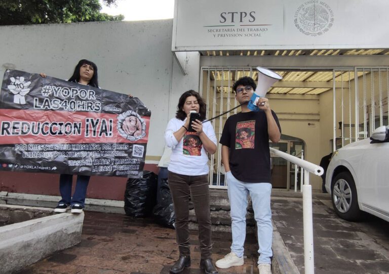 Frente por las 40 horas en Querétaro