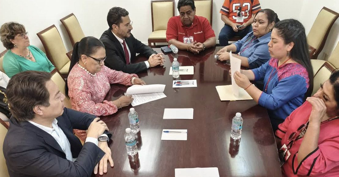 Hay diálogo con la CNTE, dice la presidenta ante la convocatoria a paro nacional