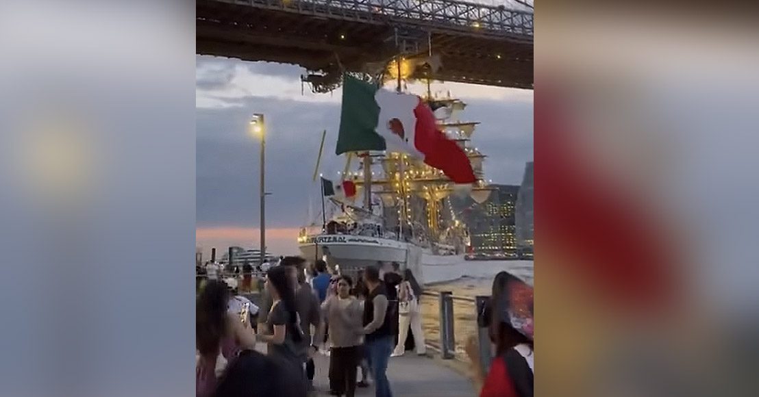 México: Reportan 2 muertos y 20 heridos tras choque de buque mexicano con puente en EE UU