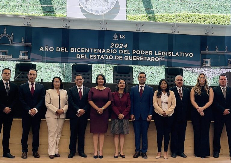 Diputados de Morena en el Congreso de Querétaro.