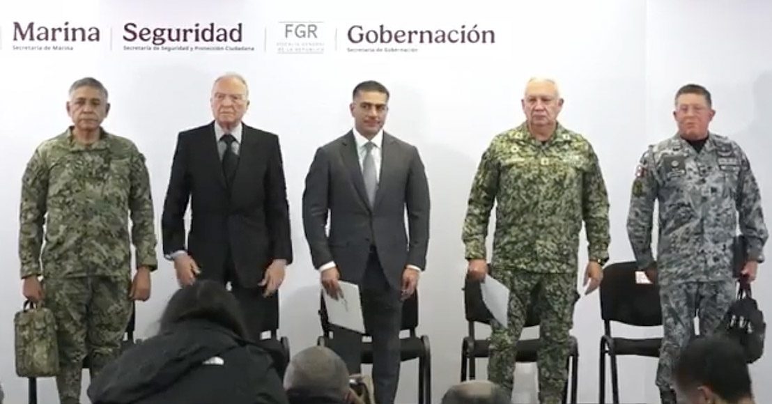 El gabinete de Seguridad ofreció una rueda de prensa este domingo
