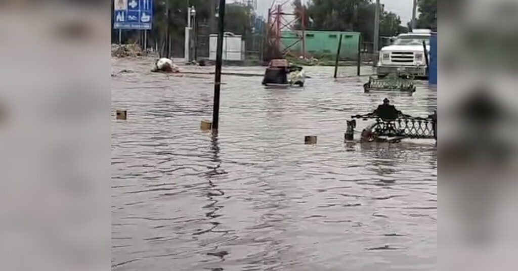 En unos segundos se nos inundó aquí, narra el desbordamiento del río en Chichimequillas
