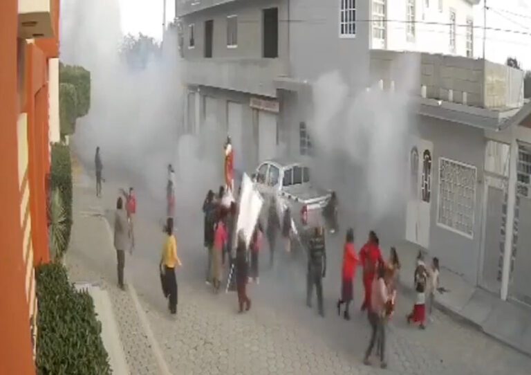 Explosión de pirotecnia en Puebla