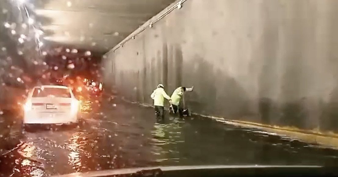 Querétaro: Fue culpa nuestra, gobernador reconoce inundación en paso a desnivel de Paseo 5F