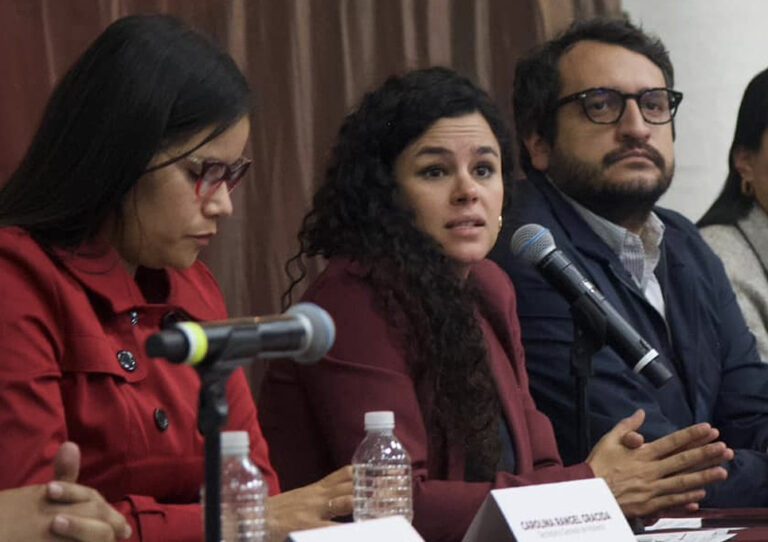Morena: Luisa María Alcalde Luján y Andrés Manuel López Beltrán
