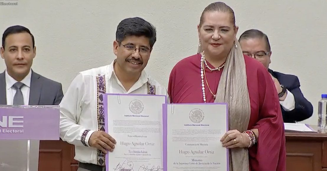 México: Presidente electo de la Suprema Corte pide voto de confianza