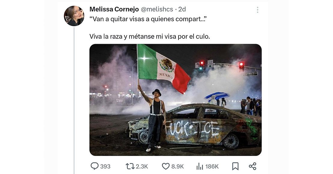 México: Publica mensaje de apoyo a protestas de migrantes y vicecanciller estadounidense la reprende