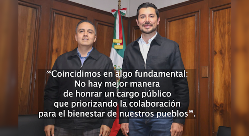 Querétaro: Alcalde de Morena se muestra cercano al gobierno de Kuri