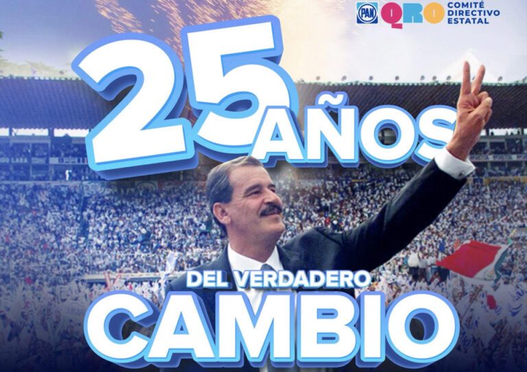 CDE PAN Querétaro triunfo de Vicente Fox Quesada