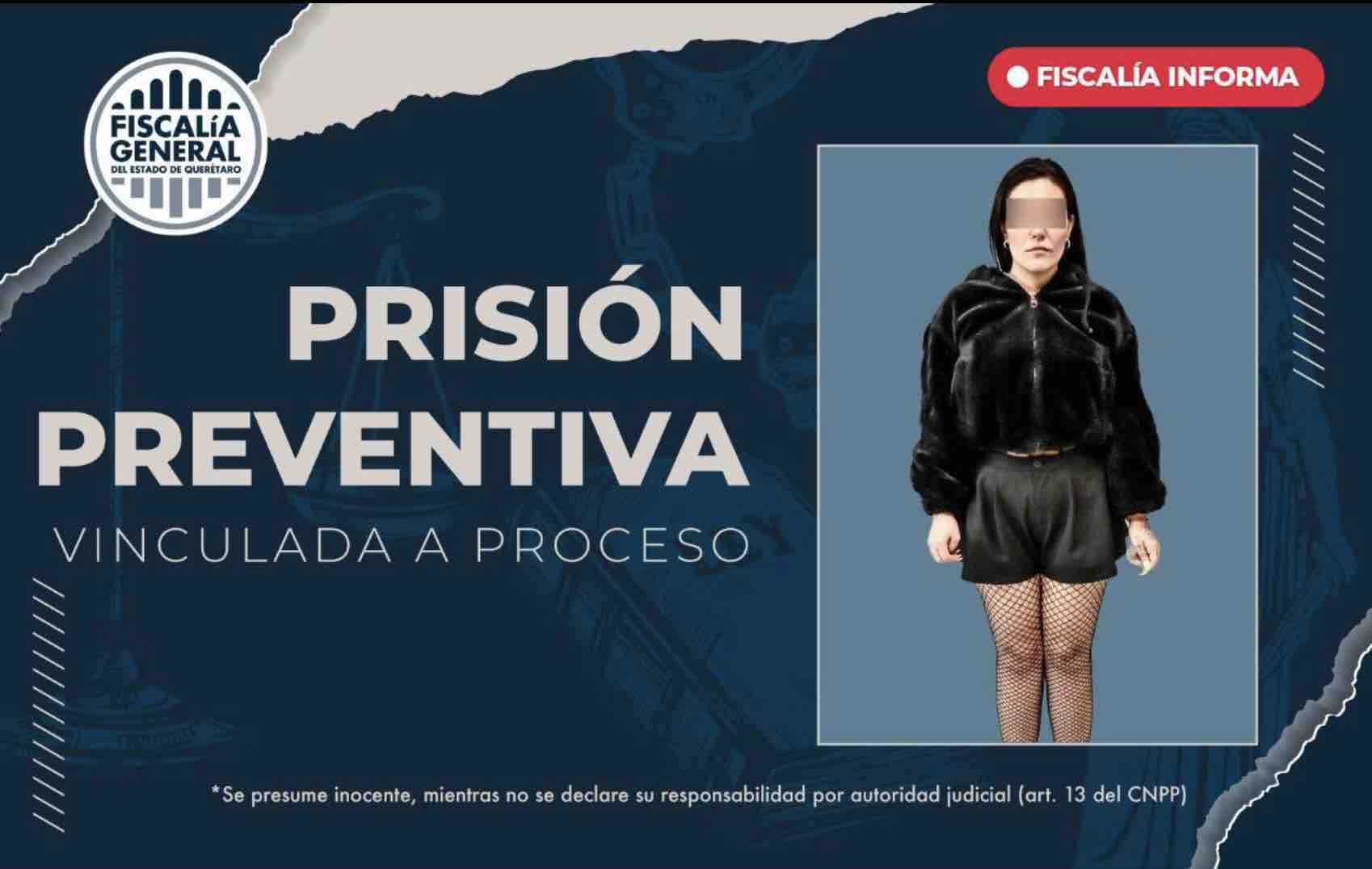Querétaro: Conductora vinculada a proceso.