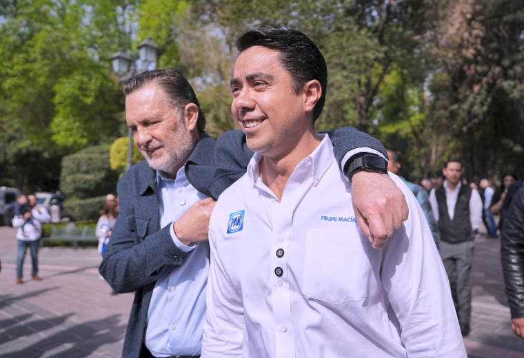 Querétaro: El gobernador Mauricio Kuri González y el alcalde Felipe Fernando Macías Olvera