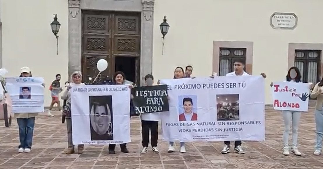 Querétaro: Exigen justicia para Alonso, murió tras una explosión de fuga de gas