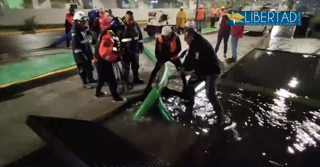 Querétaro: Falla cárcamo de 526 millones de pesos en avenida Paseo 5 de Febrero