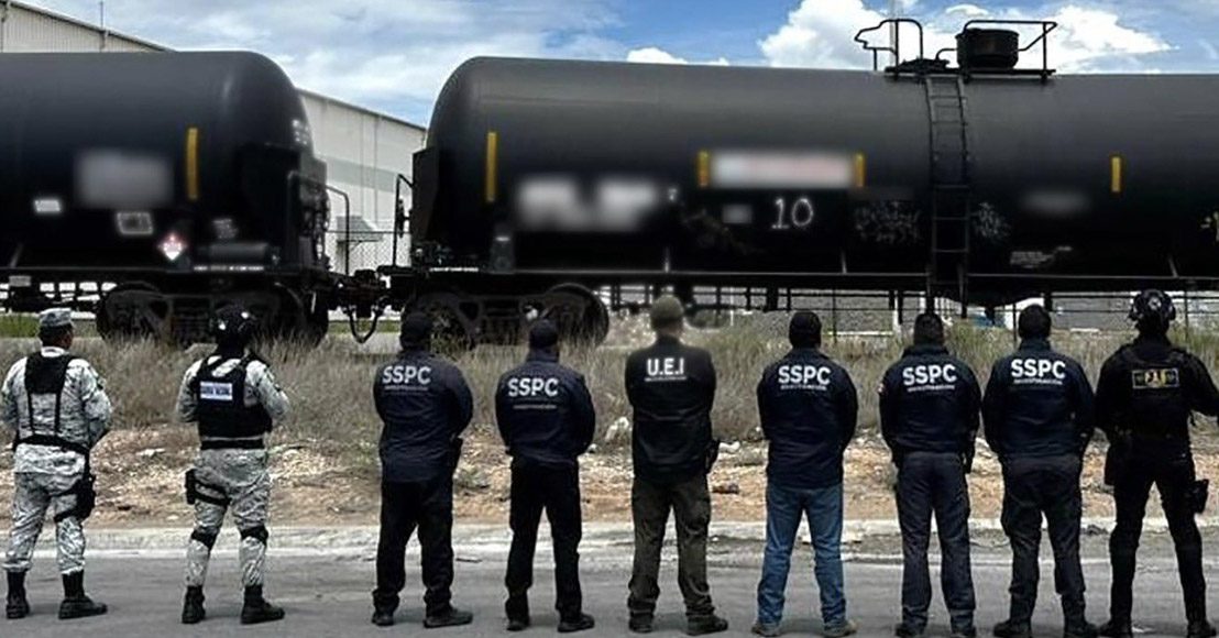 México: Incautan tren con huachicol en Coahuila