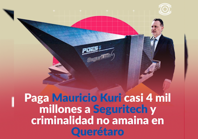 Gobierno de Mauricio Kuri y Seguritech