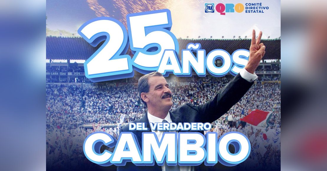 Querétaro: El CDE del PAN recuerda el triunfo electoral de Vicente Fox