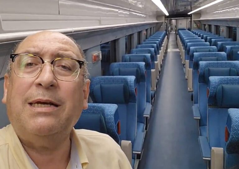 Rubén Moreira en el Tren Maya