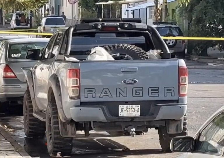 México: Camioneta en la que fue hallada una creadora de contenido