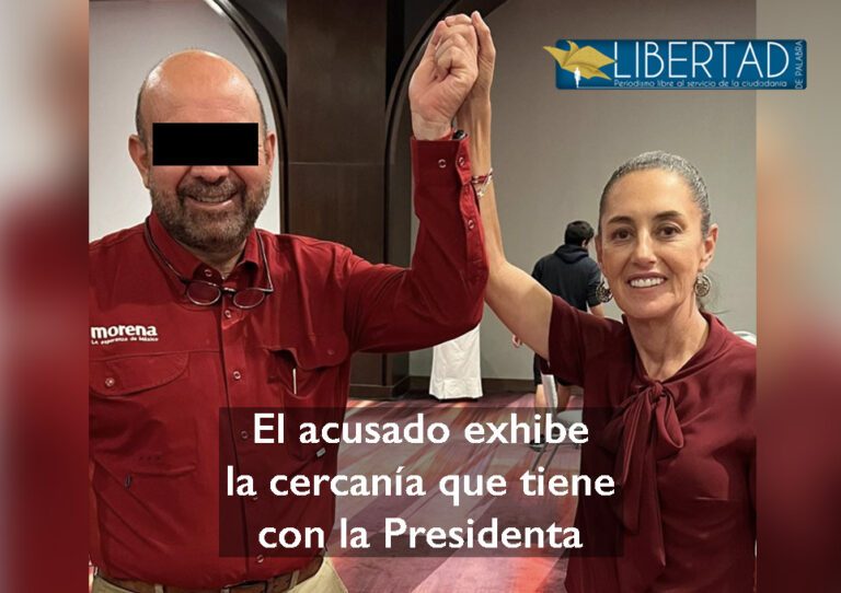 Claudia Sheinbaum Pardo y el exalcalde de Silao, Guanajuato