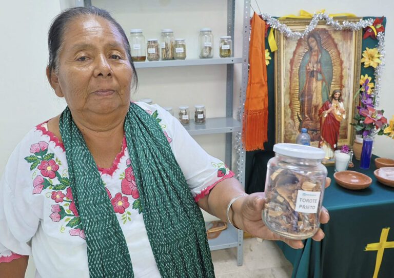 Consultorio tradicional indígena en hospital de Sonora, México