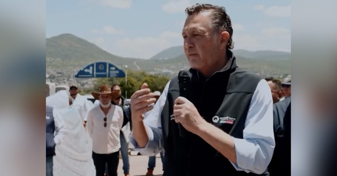 El gobernador de Querétaro, Mauricio Kuri González.