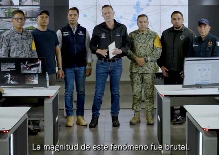 Mensaje del gobernador tras las lluvias