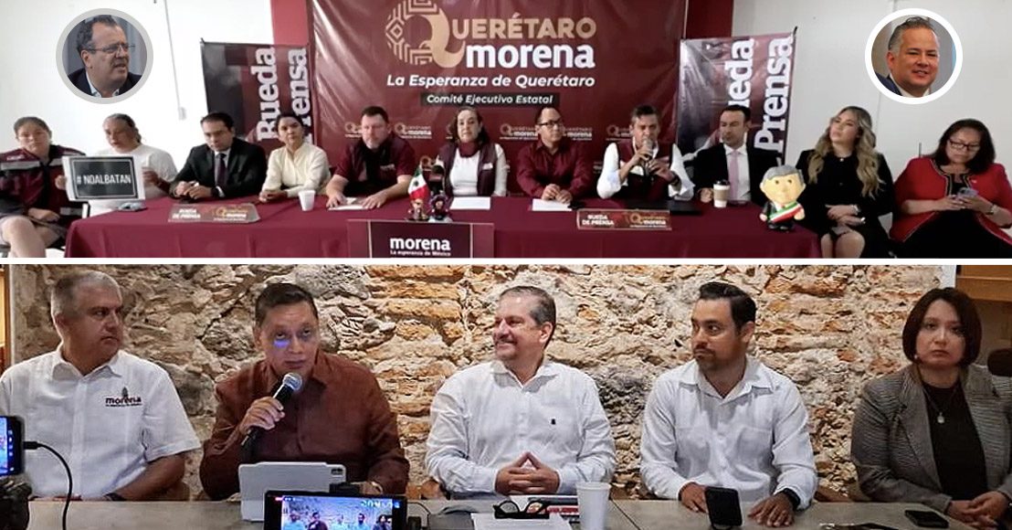 Querétaro: Por separado, rechazan al "Sistema Batán" en Morena