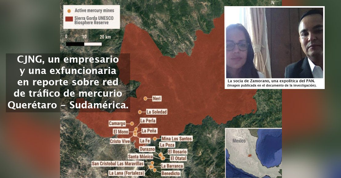 Querétaro: Reportan que el CJNG, organización criminal, controla minas en el estado