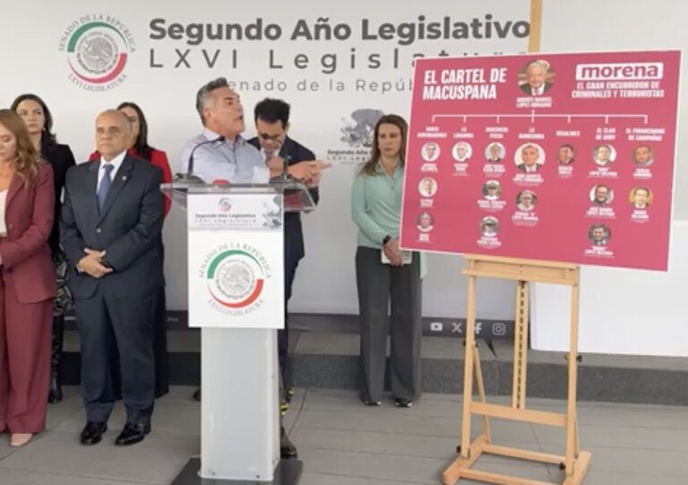 Alejandro Moreno denuncia al Cártel de Macuspana
