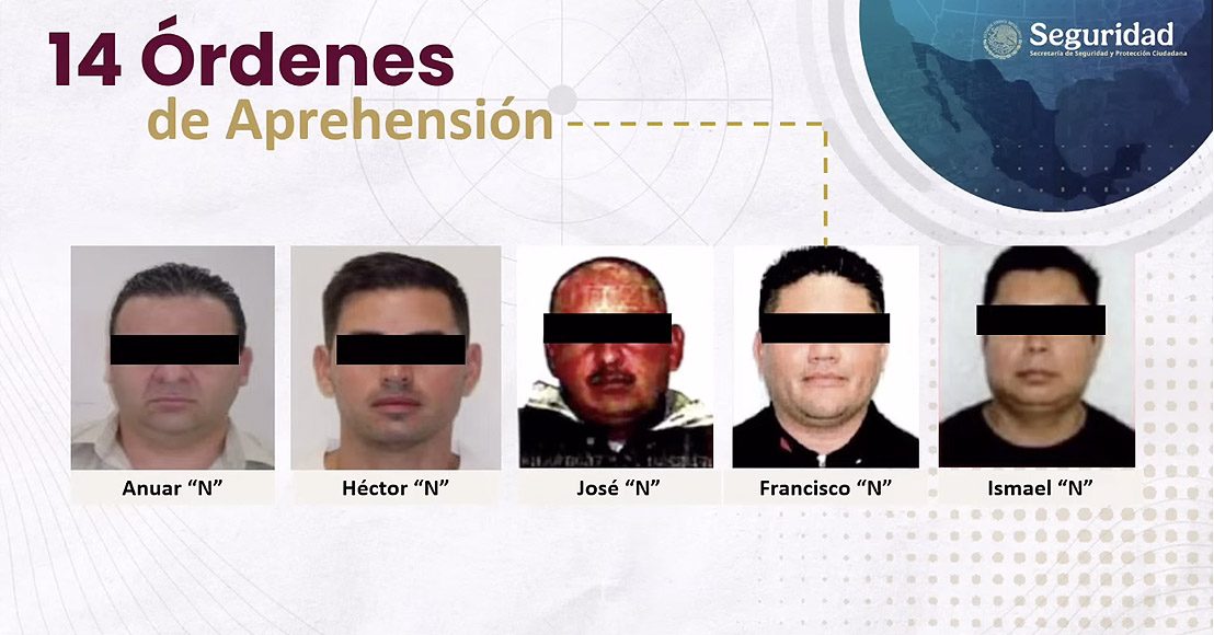 México: Detienen a 14, entre marinos, empresarios y exfuncionarios, tras decomiso récord