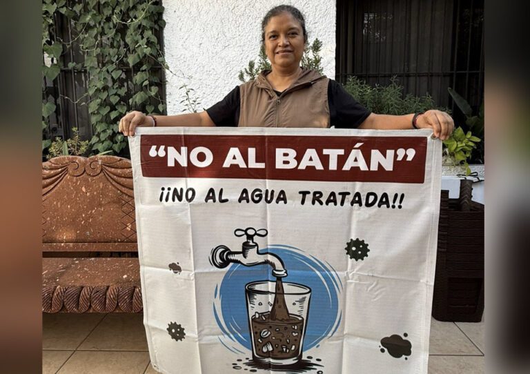 Diputada Rufina Benítez No a El Batán