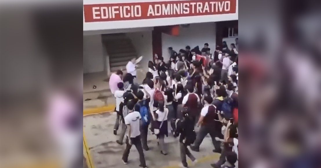 México: Estudiantes golpean al director de un Cetis en Tamaulipas