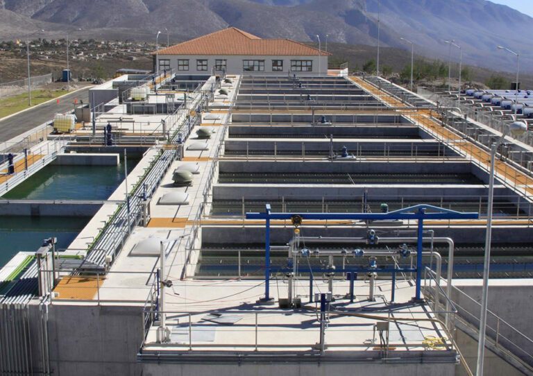 Instalaciones del Acueducto II en Querétaro