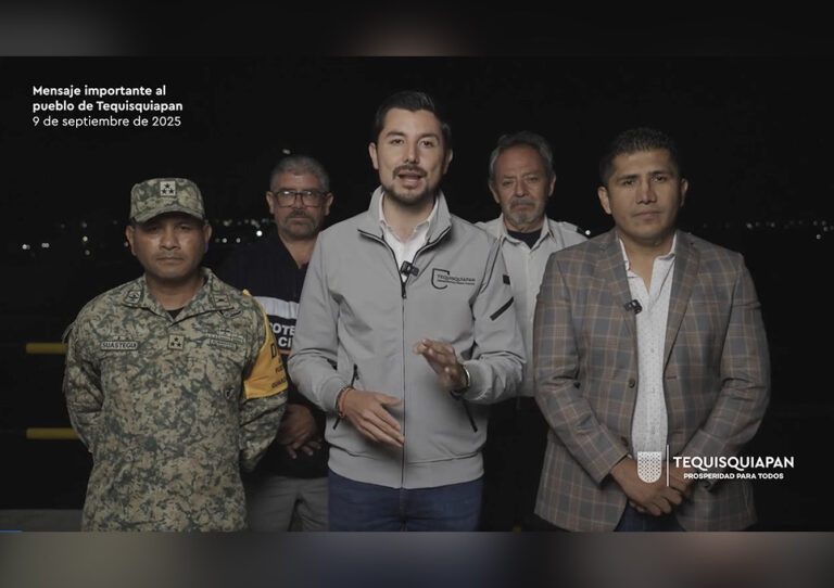 Mensaje del alcalde de Tequisquiapan, Héctor Magaña