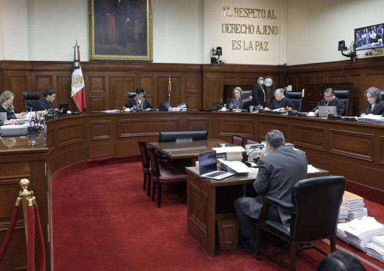 México: Primera sesión de la nueva Suprema Corte de Justicia de la Nación